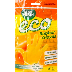 Перчатки резиновые МАСТЕР Фреш ECO  M